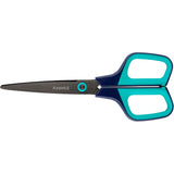 Office scissors Axent Titanium 6306-16-A, 19 cm, blue-turquoise