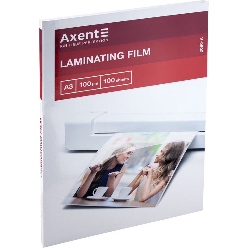 Laminating film Axent 2090-A, A3 (303x426 mm), 100 microns, 100 pcs