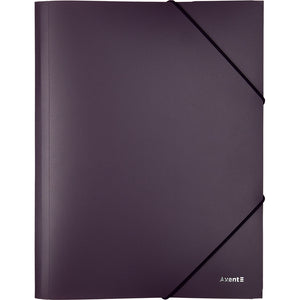 Folder with elastic bands Axent 1508-05-A, A4, dusty violet