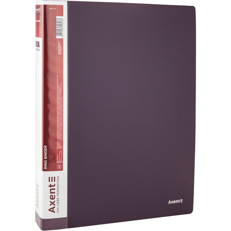 2-rings folder Axent 1207-26-A, 25 mm, A4, dusty violet