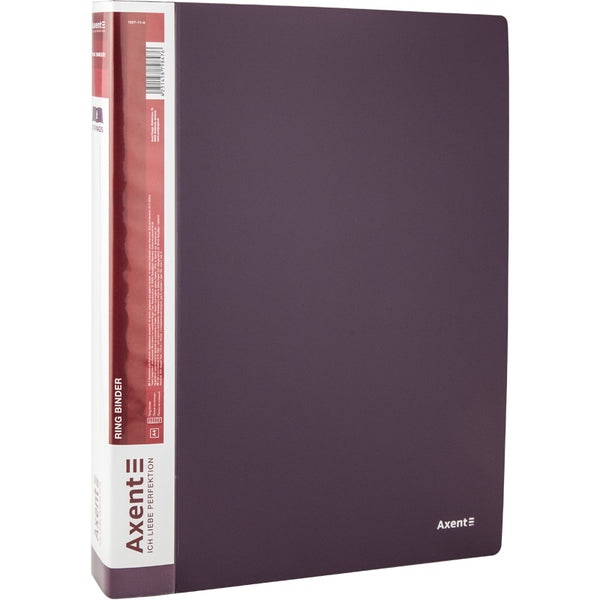 2-rings folder Axent 1207-26-A, 25 mm, A4, dusty violet