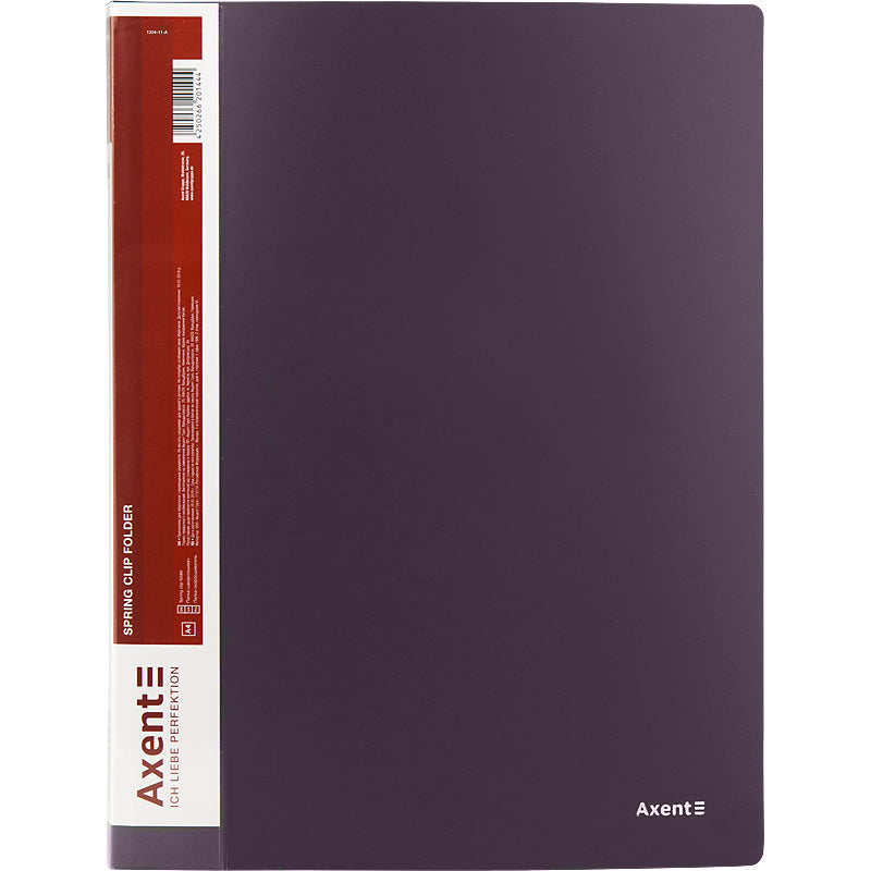 Clip folder Axent 1304-11-A, A4, dusty violet