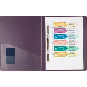 Clip folder Axent 1304-11-A, A4, dusty violet