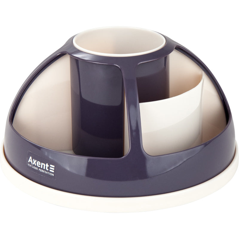 Desktop stationery organizer Axent Duoton 2204-11-A, in a blister pack, white