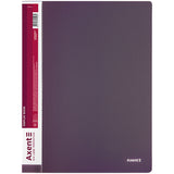 Display-book Axent 1060-11-A, A4, 60 files, dusty violet