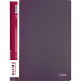 Display-book Axent 1280-11-A, A4, 80 files, dusty violet