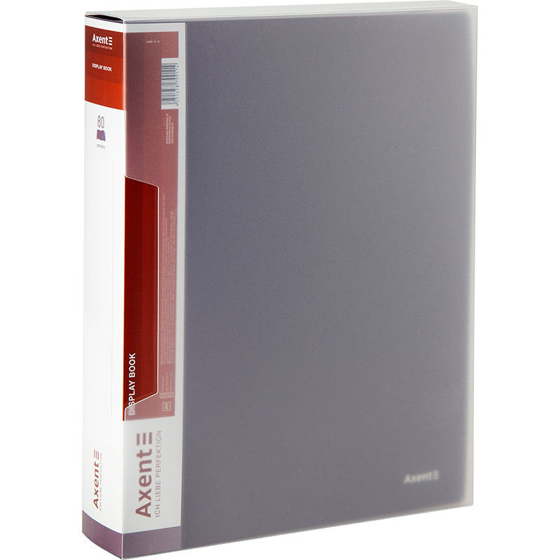 Display-book Axent 1280-11-A, A4, 80 files, dusty violet