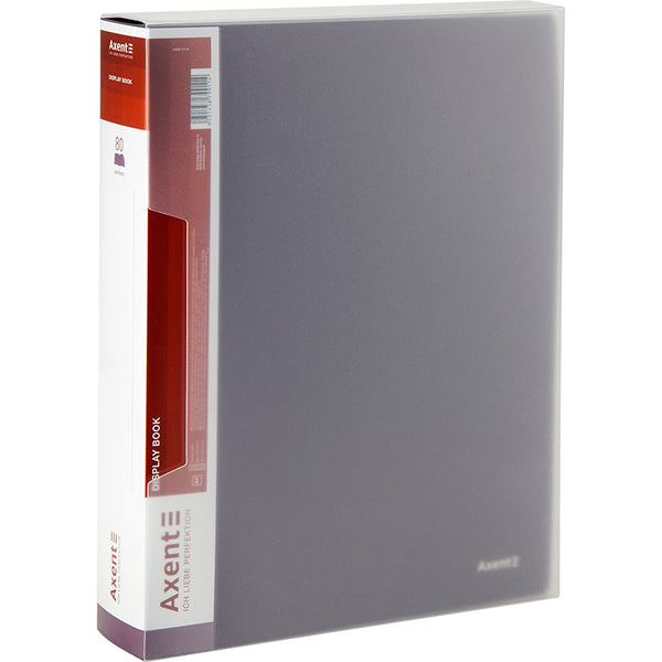 Display-book Axent 1280-11-A, A4, 80 files, dusty violet
