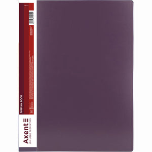 Display-book Axent 1200-11-A, A4, 100 files, dusty violet