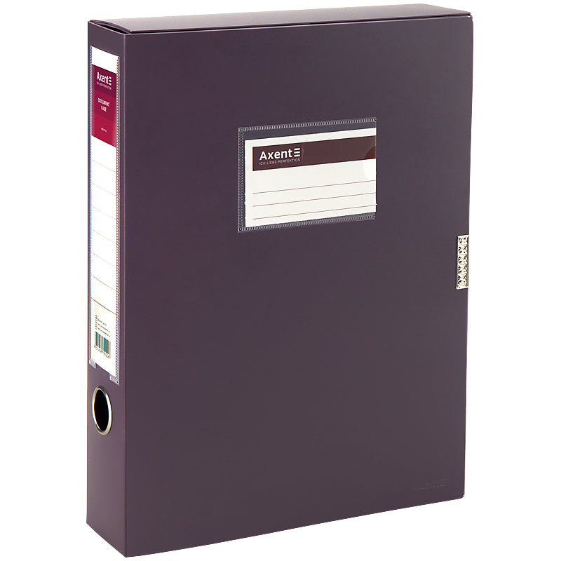 File box Axent 1760-11-A, А4, 60 mm, dusty violet