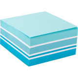 Sticky notes Axent 2327-70-A, 75x75mm, 400 sheets, pastel blue