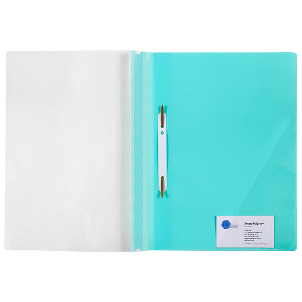 Report folder with corner pocket Axent Pastelini 1306-18-A, А4, mint