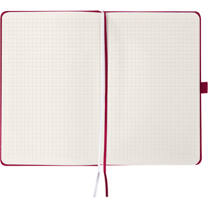 Notebook Axent Partner 8201-46-A, A5-, 125x195 mm, 96 sheets, squared, hard cover, wine