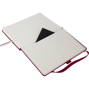 Notebook Axent Partner 8201-46-A, A5-, 125x195 mm, 96 sheets, squared, hard cover, wine