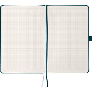 Notebook Axent Partner 8201-31-A, A5-, 125x195 mm, 96 sheets, squared, hard cover, malachite
