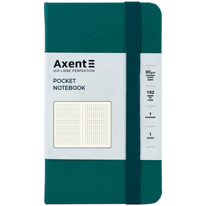 Notes Axent Partner 8301-31-A, 95*140, 96 kartek, kratka, malachitowy