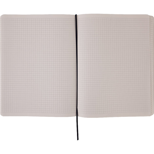 Notes Axent Partner Soft L 8615-01-A,190*250, 96 kartek, kratka, czarny