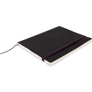 Notes Axent Partner Soft L 8615-01-A,190*250, 96 kartek, kratka, czarny