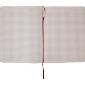 Notes Axent Partner Soft L 8615-06-A,190*250, 96 kartek, kratka, czerwony