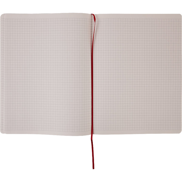 Notes Axent Partner Soft L 8615-06-A,190*250, 96 kartek, kratka, czerwony