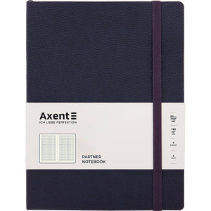 Notes Axent Partner Soft L 8615-02-A,190*250, 96 kartek, kratka, niebieski