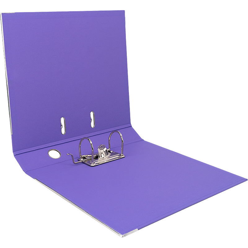 Segregator biurowy dwustronny Delta D1711-11P, A4, 5 cm, po rozłożeniu, fioletowy
