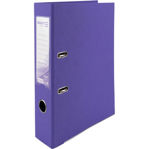 Lever-arch file Axent Delta D1712-11P, 7,5 cm, double-sided, non-assembled, violet