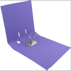 Lever-arch file Axent Delta D1712-11P, 7,5 cm, double-sided, non-assembled, violet