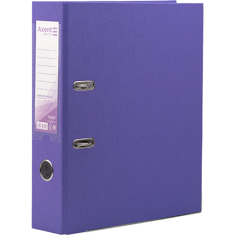 Leve-фrch file  Axent Delta D1714-11P, 7,5 cm, one-sided, non-assembled, violet
