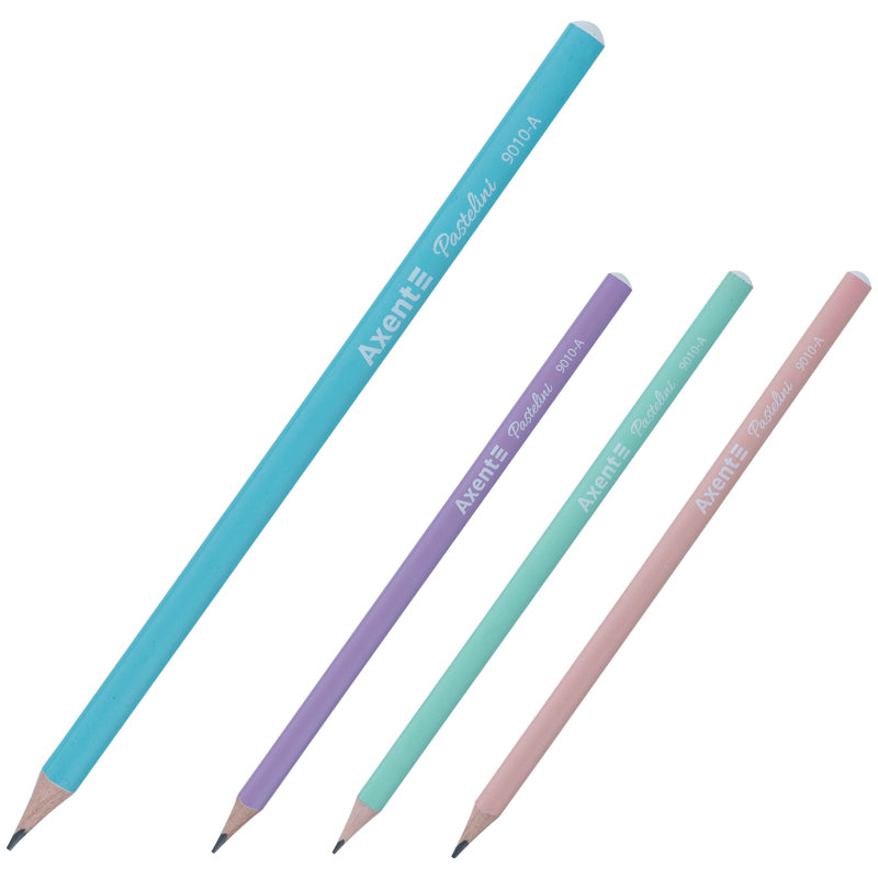 Graphite pencil Axent Pastelini 9010, НВ, 2.2 mm