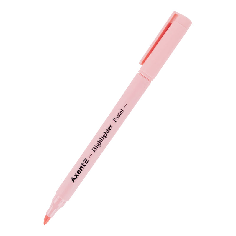 Marker Axent Highlighter Pastel 2533-10-A, 2-4 mm, pink