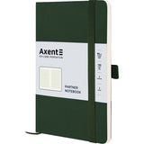 Notes Axent Partner Soft Skin 8616-23-A,125*195, 96 kartek, kratka, ciemnozielony