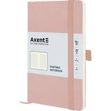 Notes Axent Partner Soft Skin 8616-24-A,125*195, 96 kartek, kratka, pudrowy