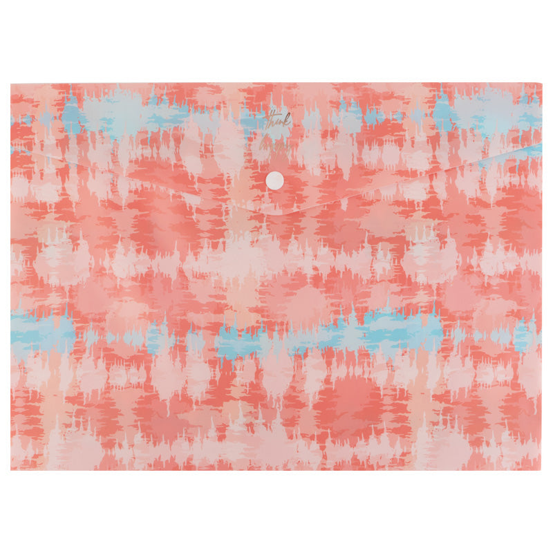 Folder with button Axent Peachy Mood 1495-27-A, А4+