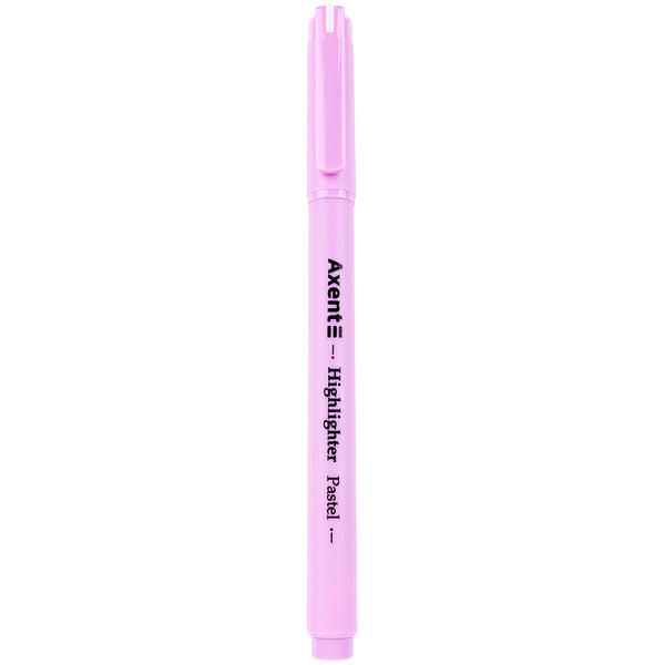 Marker Axent Highlighter Pastel 2533-40-A, 2-4 mm,  4 colors in set