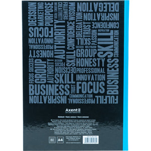 Notes Axent Colors 8421-05-A, А4, 80 kartek, kratka, błękitny
