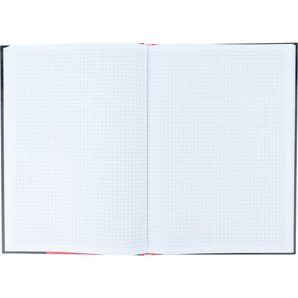 Notes Axent Colors 8421-08-A, А4, 80 kartek, kratka, czerwony