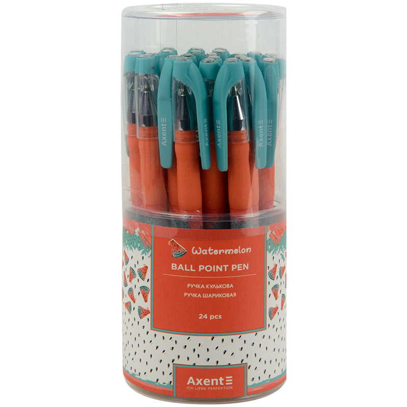 Ballpoint pen Axent Watermelon AB1049-33-A, 0,5 mm, blue