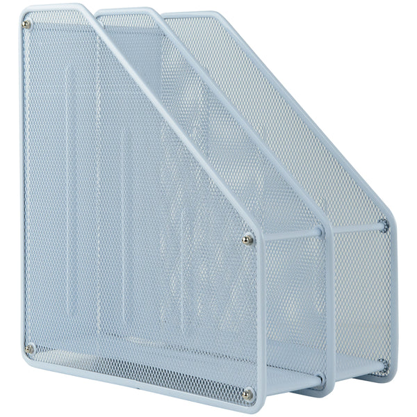 Document tray Axent 2126-21-A vertical 2-in-1, metal, white