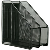 Document tray Axent 2126-01-A vertical 2-in-1, metal, black