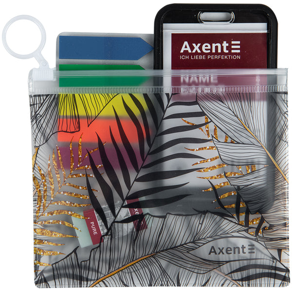 Zipper folder zip-lock Axent Soft Touch Jungle 1448-01-A, B7