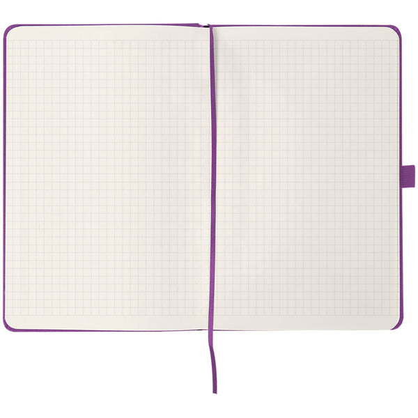 Notes Axent Partner 8201-17-A, 125*195, 96 kartek, kratka, fioletowy