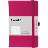 Notes Axent Partner 8201-50-A, 125*195, 96 kartek, kratka, malinowy