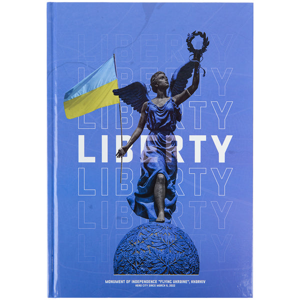 Notes Axent Liberty 8422-551-A, А4 ,96 kartek, kratka, błękitny