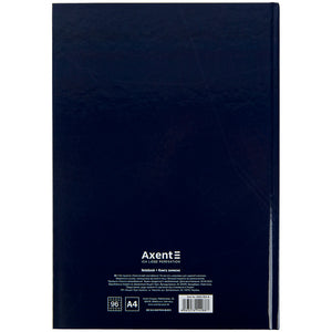 Notes Axent Wisdom 8422-553-A, А4 ,96 kartek, kratka, ciemny niebieski