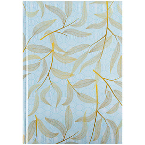 Notebook Axent Waves 8422-560-A, А4, 96 sheets, squared, light blue