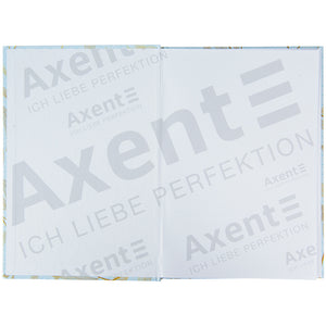 Notebook Axent Waves 8422-560-A, А4, 96 sheets, squared, light blue