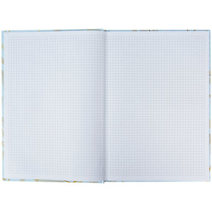 Notebook Axent Waves 8422-560-A, А4, 96 sheets, squared, light blue