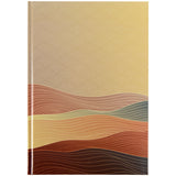 Notebook Axent Waves 8422-563-A, А4, 96 heets, squared, bronze