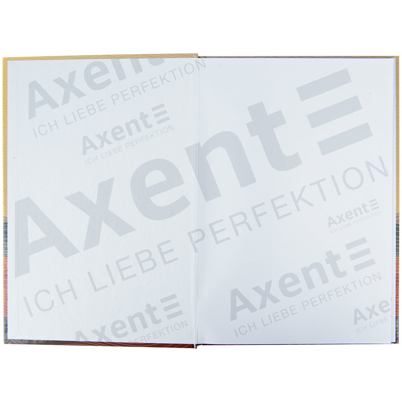 Notes Axent Waves 8422-563-A, А4, 96 kartek, kratka, brązowy